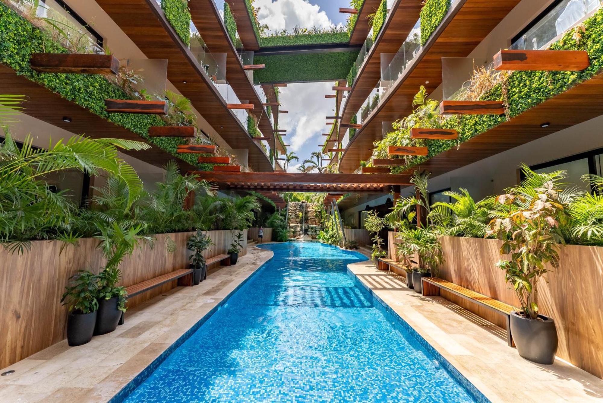 Menesse Apartments Тулум Экстерьер фото